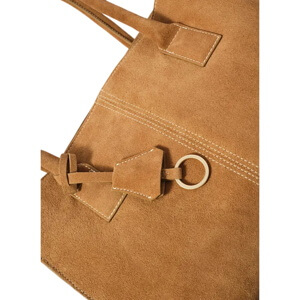 Mint Velvet Rue Tan Suede Tote Bag